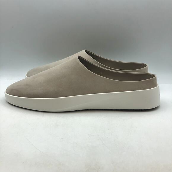 Wolf & Shepherd Cruise Mule Slip On Shoes MENS 11 WOMENS 12.5 Gray Leather NIB main image 8
